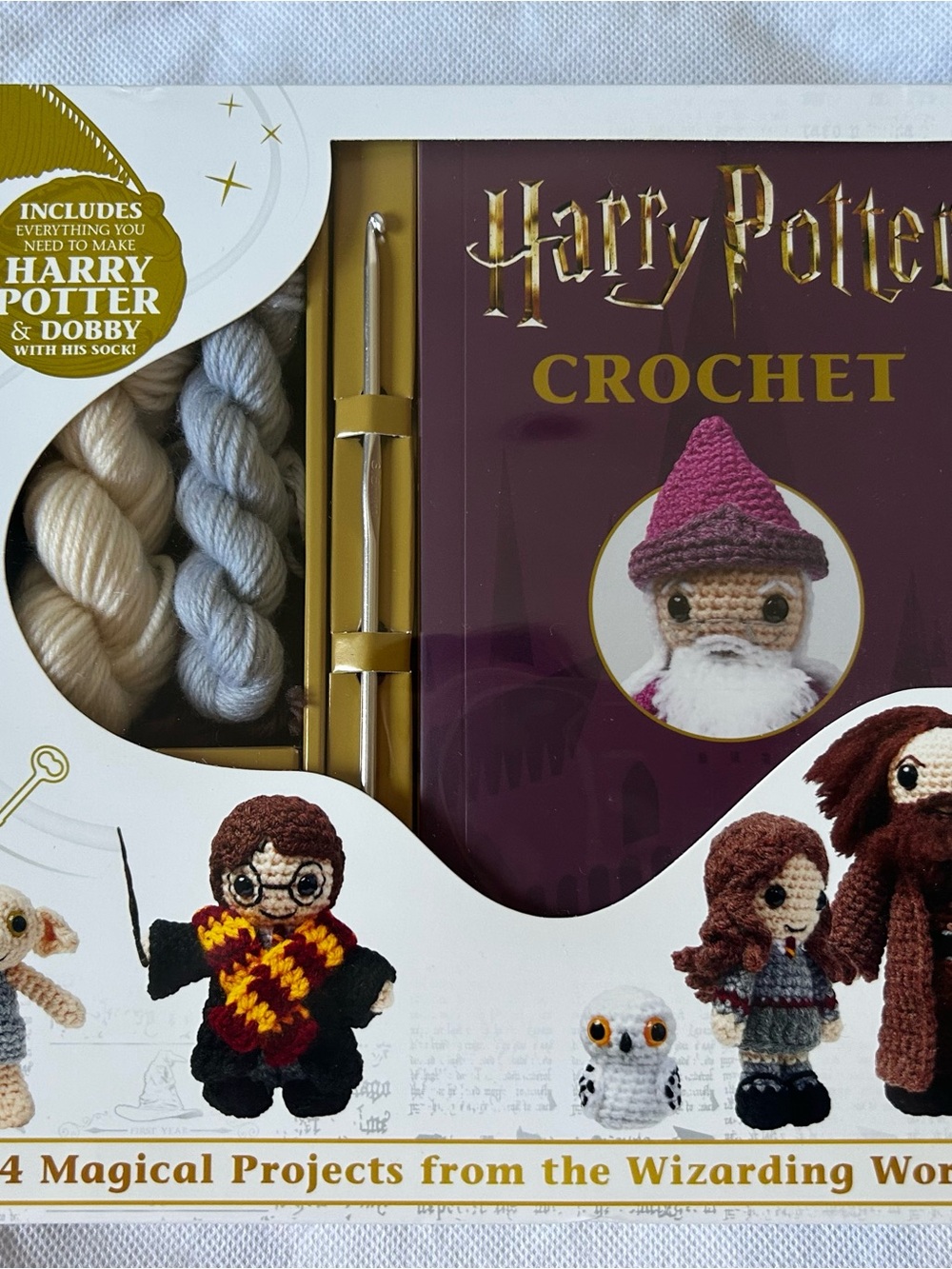 Harry Potter Crochet Kit - Multicolor Yarn & Tools